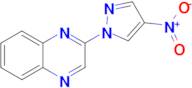 2-(4-Nitro-1h-pyrazol-1-yl)quinoxaline