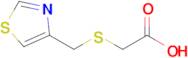 2-[(1,3-thiazol-4-ylmethyl)sulfanyl]acetic acid