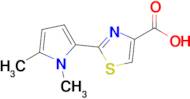 2-(1,5-Dimethyl-1h-pyrrol-2-yl)-1,3-thiazole-4-carboxylic acid