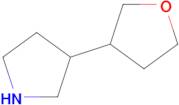 3-(Oxolan-3-yl)pyrrolidine