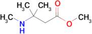 Methyl 3-methyl-3-(methylamino)butanoate