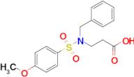 3-(n-Benzyl4-methoxybenzenesulfonamido)propanoic acid
