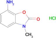 7-Amino-3-methyl-2,3-dihydro-1,3-benzoxazol-2-one hydrochloride