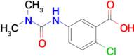 2-Chloro-5-[(dimethylcarbamoyl)amino]benzoic acid