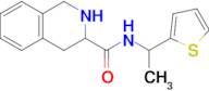 n-[1-(thiophen-2-yl)ethyl]-1,2,3,4-tetrahydroisoquinoline-3-carboxamide