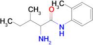 2-Amino-3-methyl-n-(2-methylphenyl)pentanamide