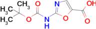 2-{[(tert-Butoxy)carbonyl]amino}-1,3-oxazole-5-carboxylic acid