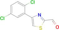 4-(2,5-Dichlorophenyl)-1,3-thiazole-2-carbaldehyde