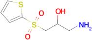 1-Amino-3-(thiophene-2-sulfonyl)propan-2-ol