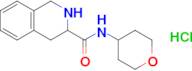 n-(Oxan-4-yl)-1,2,3,4-tetrahydroisoquinoline-3-carboxamide hydrochloride