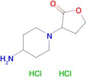 3-(4-Aminopiperidin-1-yl)oxolan-2-one dihydrochloride