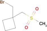 1-(Bromomethyl)-1-(methanesulfonylmethyl)cyclobutane