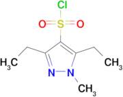 3,5-Diethyl-1-methyl-1h-pyrazole-4-sulfonyl chloride