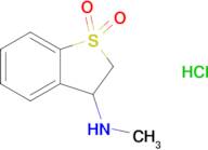 3-(Methylamino)-2,3-dihydro-1lambda6-benzothiophene-1,1-dione hydrochloride