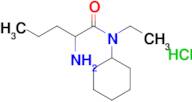 2-Amino-n-cyclohexyl-n-ethylpentanamide hydrochloride