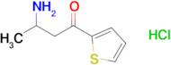 3-Amino-1-(thiophen-2-yl)butan-1-one hydrochloride