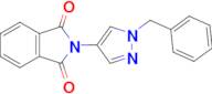 2-(1-Benzyl-1h-pyrazol-4-yl)-2,3-dihydro-1h-isoindole-1,3-dione