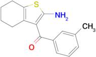 3-(3-Methylbenzoyl)-4,5,6,7-tetrahydro-1-benzothiophen-2-amine