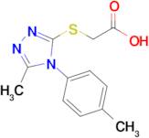 2-{[5-methyl-4-(4-methylphenyl)-4h-1,2,4-triazol-3-yl]sulfanyl}acetic acid