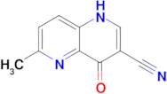 6-Methyl-4-oxo-1,4-dihydro-1,5-naphthyridine-3-carbonitrile