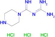 2-(Piperazine-1-carboximidoyl)guanidine trihydrochloride