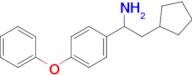 2-Cyclopentyl-1-(4-phenoxyphenyl)ethan-1-amine