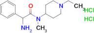 2-Amino-n-(1-ethylpiperidin-4-yl)-n-methyl-2-phenylacetamide dihydrochloride