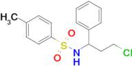 n-(3-Chloro-1-phenylpropyl)-4-methylbenzene-1-sulfonamide