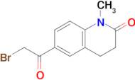 6-(2-Bromoacetyl)-1-methyl-1,2,3,4-tetrahydroquinolin-2-one