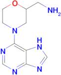 [4-(7h-purin-6-yl)morpholin-2-yl]methanamine