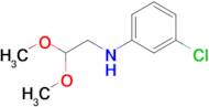 3-Chloro-n-(2,2-dimethoxyethyl)aniline