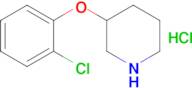 3-(2-Chlorophenoxy)piperidine hydrochloride