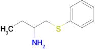 [(2-aminobutyl)sulfanyl]benzene