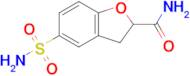 5-Sulfamoyl-2,3-dihydro-1-benzofuran-2-carboxamide