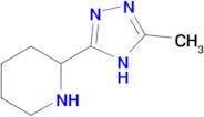 2-(5-methyl-4H-1,2,4-triazol-3-yl)piperidine