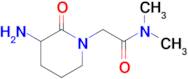 2-(3-Amino-2-oxopiperidin-1-yl)-n,n-dimethylacetamide