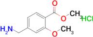 Methyl 4-(aminomethyl)-2-methoxybenzoate hydrochloride