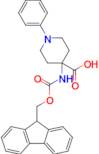 4-((((9h-Fluoren-9-yl)methoxy)carbonyl)amino)-1-phenylpiperidine-4-carboxylic acid