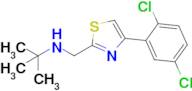 tert-Butyl({[4-(2,5-dichlorophenyl)-1,3-thiazol-2-yl]methyl})amine