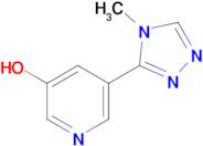 5-(4-Methyl-4h-1,2,4-triazol-3-yl)pyridin-3-ol