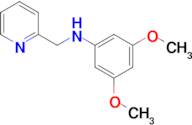 3,5-Dimethoxy-n-(pyridin-2-ylmethyl)aniline