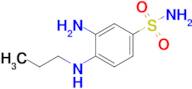 3-Amino-4-(propylamino)benzene-1-sulfonamide