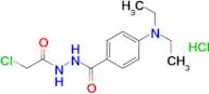 n'-(2-Chloroacetyl)-4-(diethylamino)benzohydrazide hydrochloride