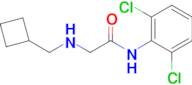 2-[(cyclobutylmethyl)amino]-n-(2,6-dichlorophenyl)acetamide