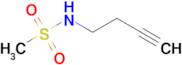 n-(But-3-yn-1-yl)methanesulfonamide