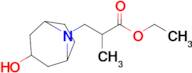 Ethyl 3-{3-hydroxy-8-azabicyclo[3.2.1]octan-8-yl}-2-methylpropanoate