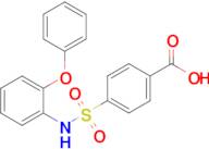 4-[(2-phenoxyphenyl)sulfamoyl]benzoic acid