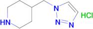 4-(1h-1,2,3-Triazol-1-ylmethyl)piperidine hydrochloride