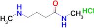 n-Methyl-4-(methylamino)butanamide hydrochloride