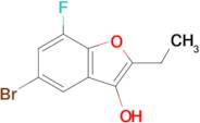 5-bromo-2-ethyl-7-fluoro-1-benzofuran-3-ol